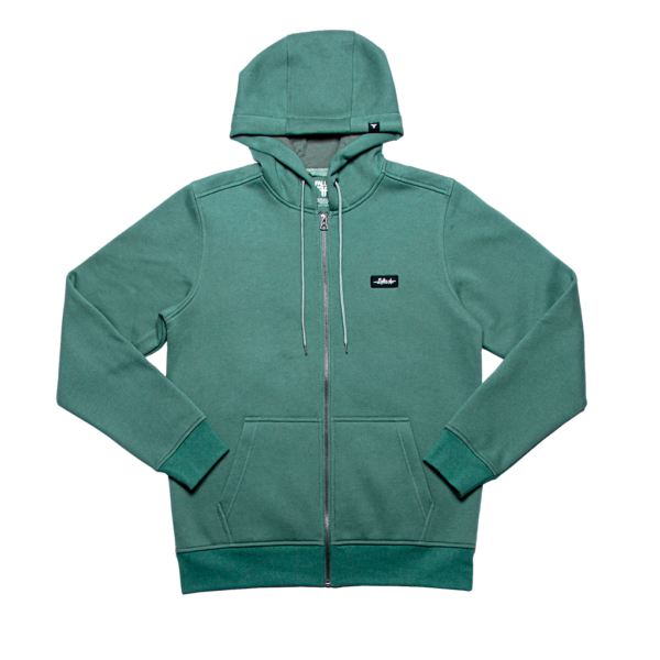 FALLEN TRADITION ZIP HOODIE	OLIVE / BLACK