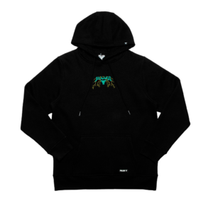 FALLEN WIZARD HOODIE	BLACK / PURPLE
