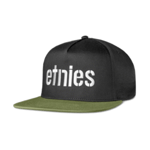 ETNIES CORP SNAPBACK BLACK/OLIVE