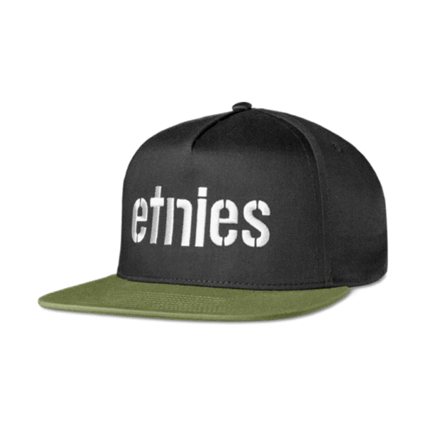 ETNIES CORP SNAPBACK BLACK/OLIVE