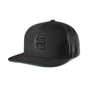 ETNIES ICON SNAPBACK BLACK/BLACK