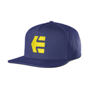 ETNIES ICON SNAPBACK NAVY/YELLOW