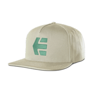 ETNIES ICON SNAPBACK TAN/GREEN