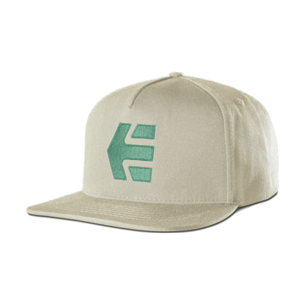 ETNIES ICON SNAPBACK TAN/GREEN